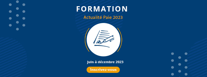 Formation - Actualité Paie 2023