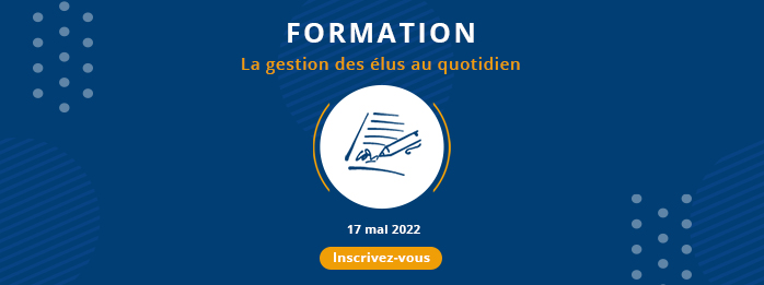 Formation : La gestion des élus au quotidien